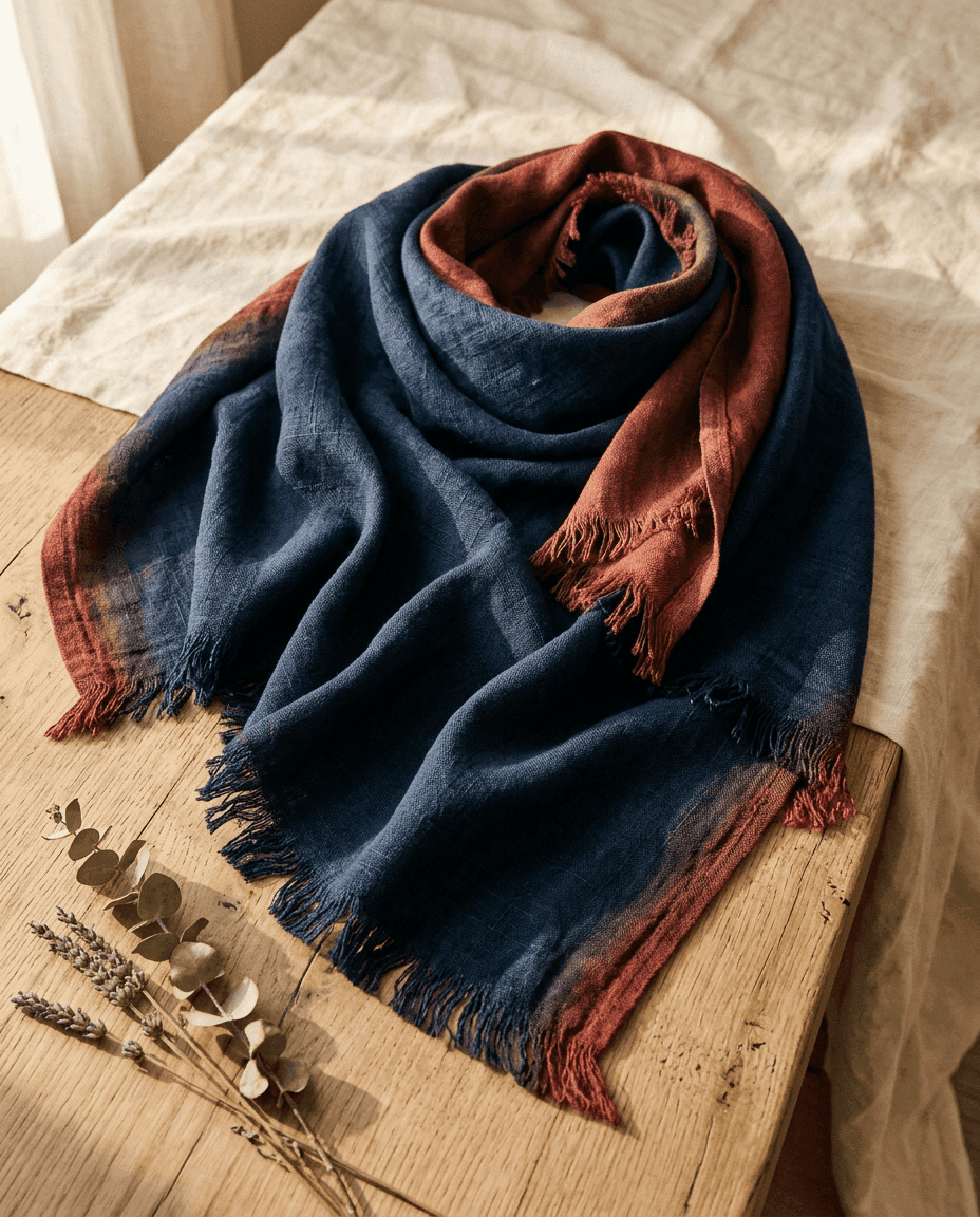 Linen Beach Wrap